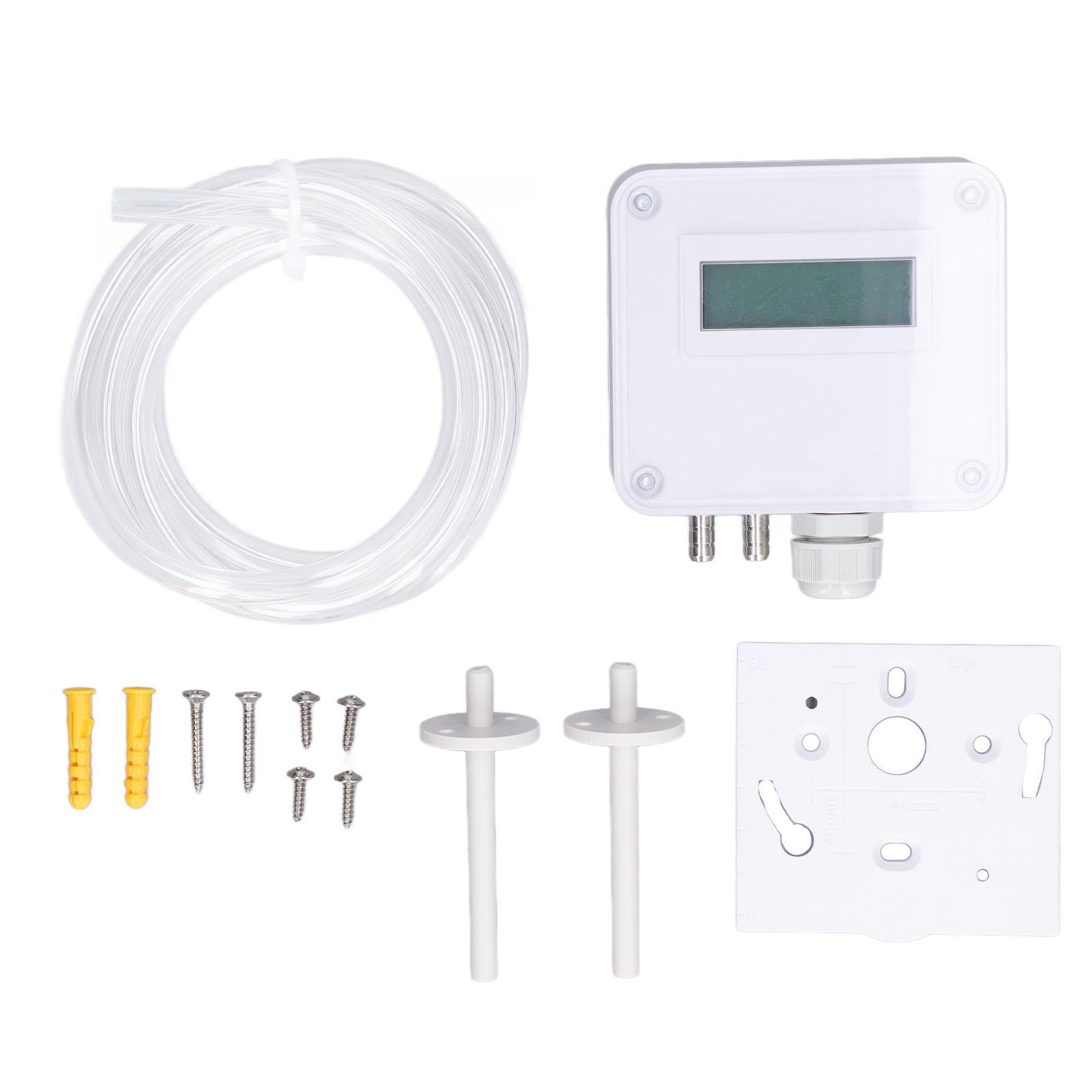 

Микродатчик перепада давления Корпус из ABS Огнестойкий Датчик давления воздуха AZS