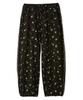 Furfur Flower Print Wide Sweat Pants RWCP252024BLKF