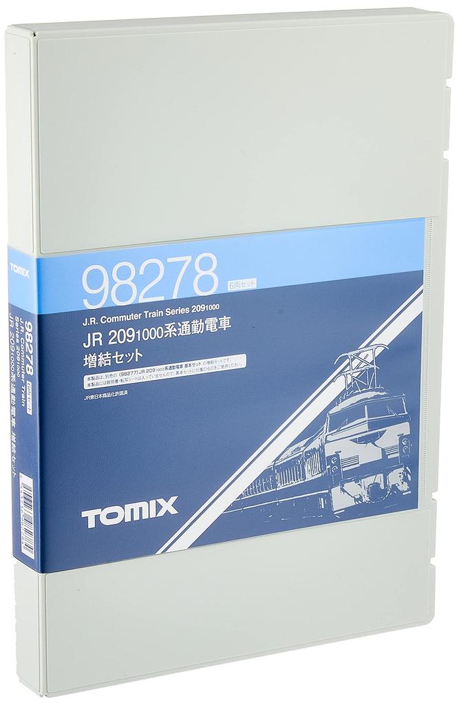 TOMIX N Gauge 209 1000 Series Additional Set 6 Cars 98278 Railway Model Train