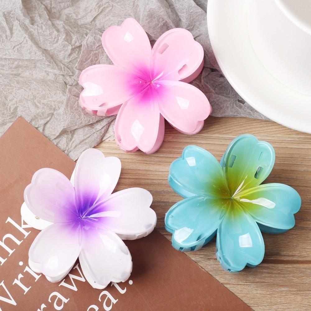Sweet Flower Hawaiian Flower Hair Clip Plumeria Flower Hairpin New Hair Claws Beach Summer