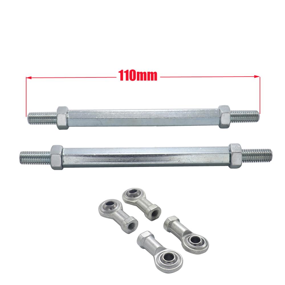 8mm Steering Tie Rod Kit Ball Joint For 49cc Electric Mini Kids ATV Go Kart Buggy Quad Bike Parts