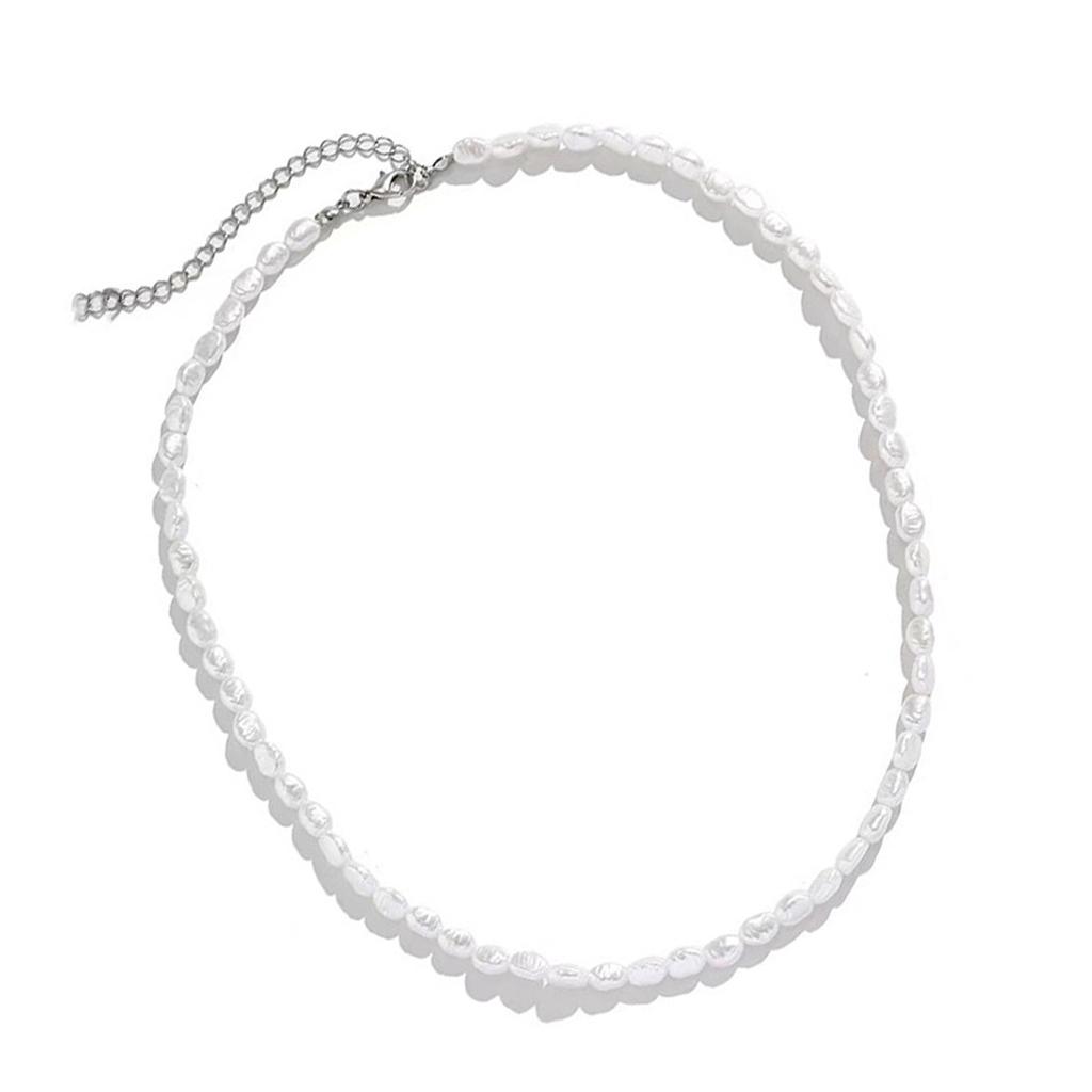 Handgefertigte Kunstperlen Schlüsselbein Kette Retro Steampunk Imitation Perlen Halskette Armband Für Einzigartigen Stil Enthusiasten