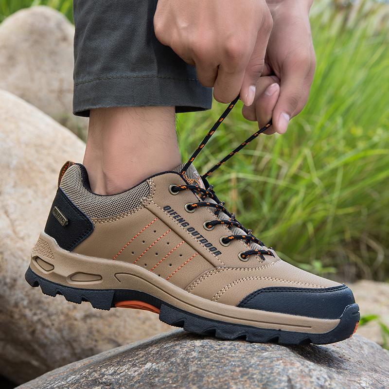 Pantofi de exterior pentru drumeții în aer liber Călătorii în aer liber Pantofi de drumeție Pantofi respirabili pentru bărbați Tălpi anti-alunecare rezistente la uzură Interioară confortabilă Respirabilă