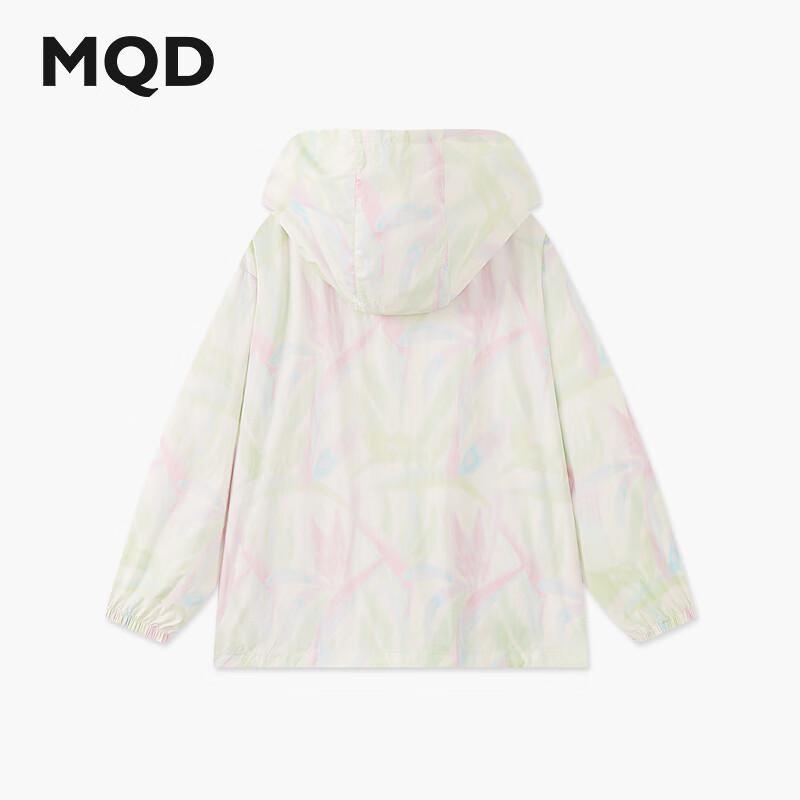 MQD Girls  Summer Outdoor Lightweight Hooded Jacket 120cm