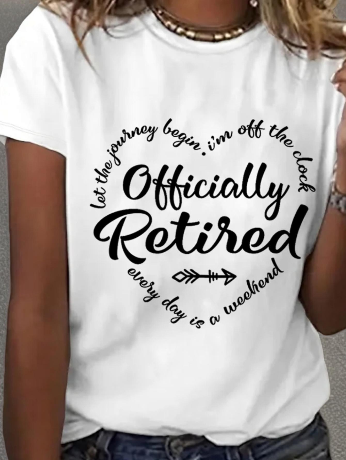 Officially Retired T-shirt XXXL