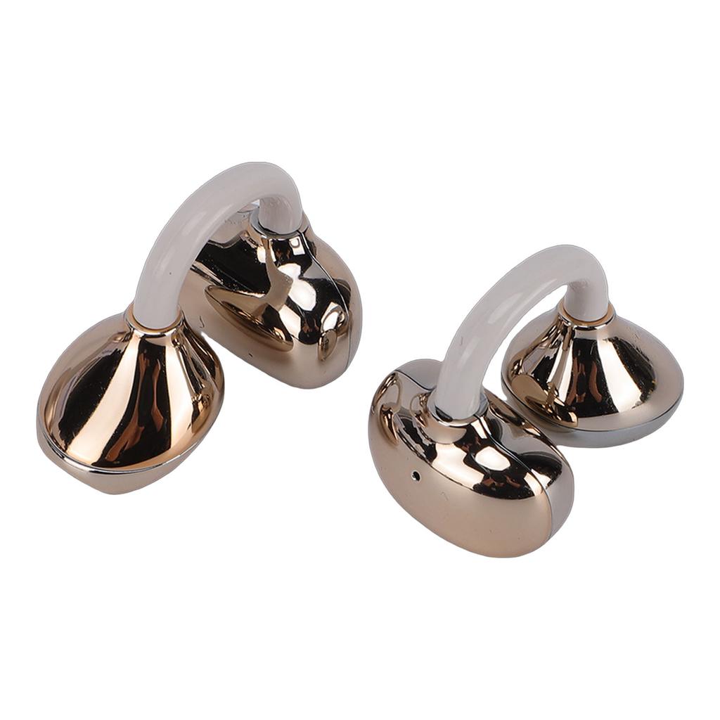 Clamp On Earbuds Open Back Wireless Bluetooth 5.49 Headphone with Mic 80H Play ENC Noise Cancellation IPX5 Water Proof