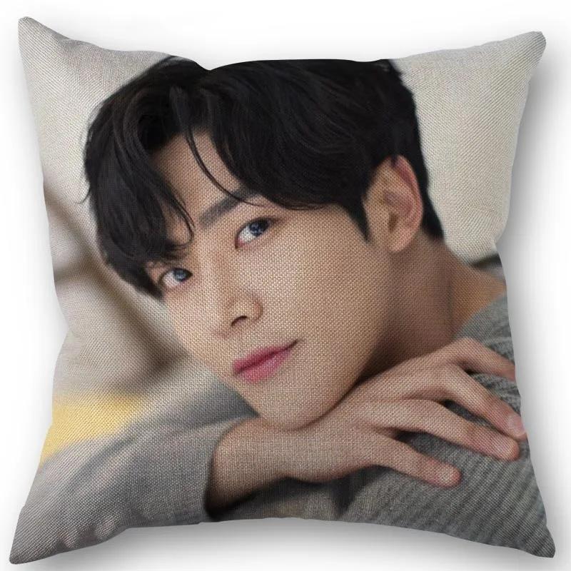 45X45cm Pillow Cover SF9 Rowoon Square Zipper Cotton Linen Pillow Cases Bedroom Home Wedding Decorative Pillowcase 0913