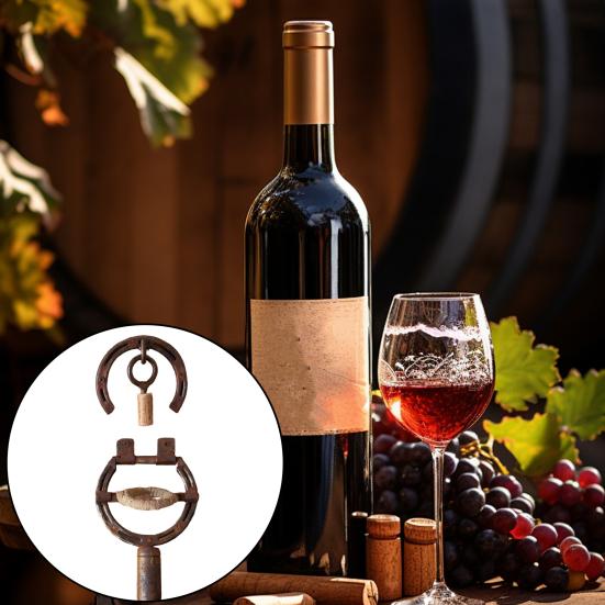 Yousheng Vintage Horseshoe Bottle Opener Wall Mounted Decorative Bottle Opener Rustic Industrial Decor for Kitchen Bar Patio Man Cave