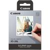 Canon SELPHY SQUARE QX10/QX20 Farbtinten-/Etiketten-Set XS-20L