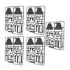5 Pack Action Figure Stand Set Easy To Assemble Long Lasting Use High Stability for SD BB RG HG