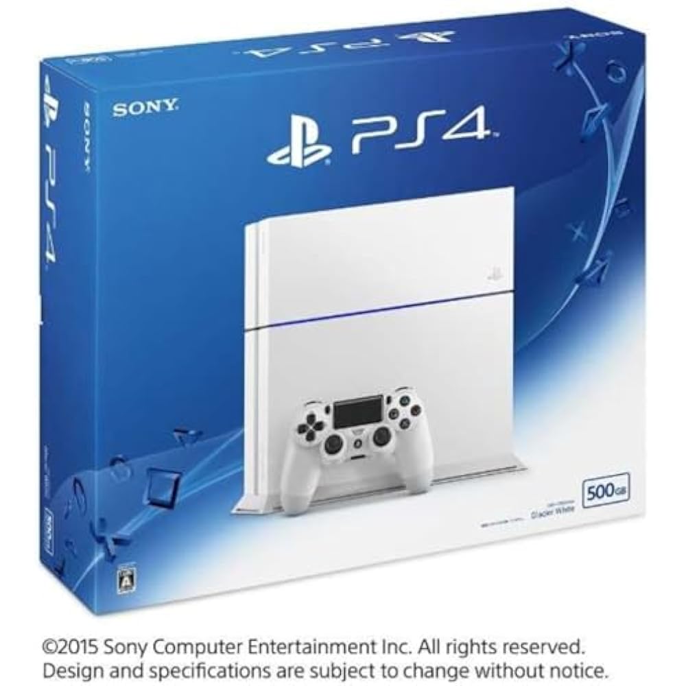 [Refurbished Product] SONY Sony PlayStation 4 Glacier White (CUH-1200AB02) PS4 PlayStation 4 Play...