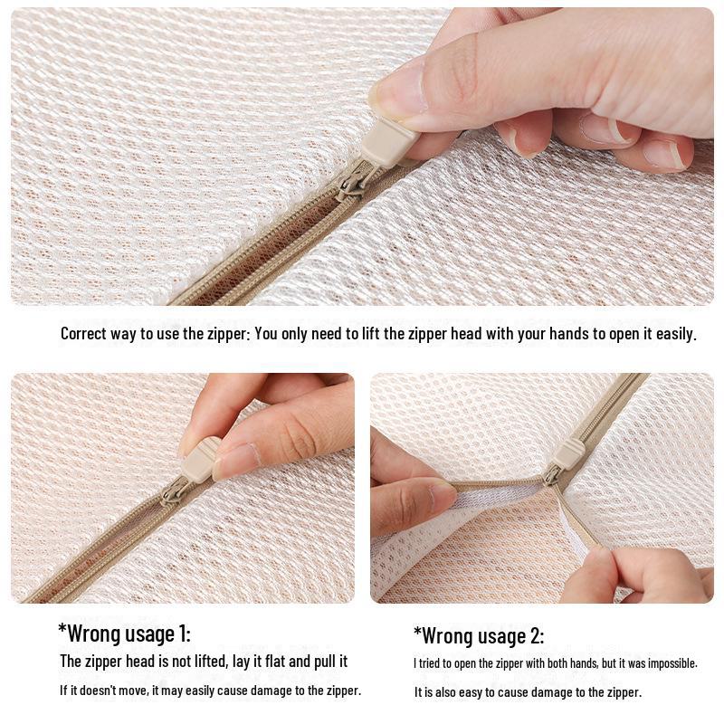 Underwear Laundry Bag: Double Layer Anti-Deformation Bra Protection for Machine Wash