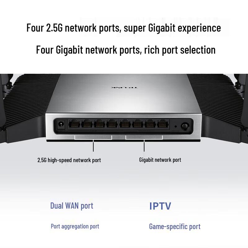 Tp-Link BE7200 7200M WiFi 7 Gigabit Wireless Router (CN Version)