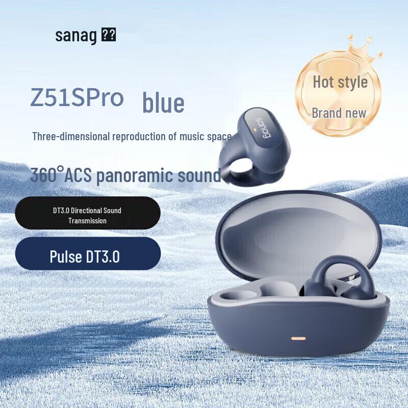 SANAG Z51SPro Ear-Clip Bluetooth Sports Headphones
