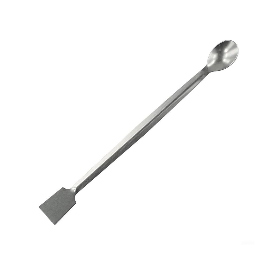 Stainless Steel Spatulas For Laboratory Sampling, Double-ended Reagent Tool 20cm
