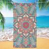 Navy White Stripe Pineapple Print Beach Towel Tropical Fruit Design on Striped Background for Summer Fun