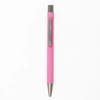 50pcs Metal Ballpoint Pen Advertising Pen Rubber Texture Custom Logo Text Engraving Laser Engraving Customizable Name Logo Pen