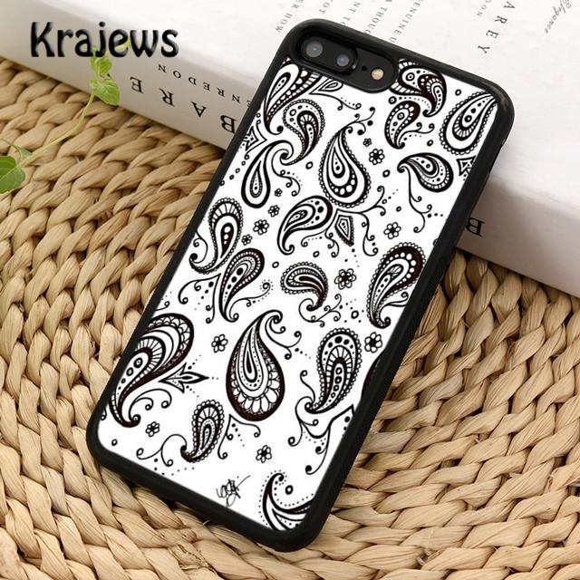 Bandana Paisley Red blue Phone Case Cover For iPhone 17 Air 16 15 14 plus 12 13 pro max coque Fundas