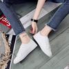 Women's Versatile White Literary Canvas Low-Top Shoes - Summer 2024 Korean Style