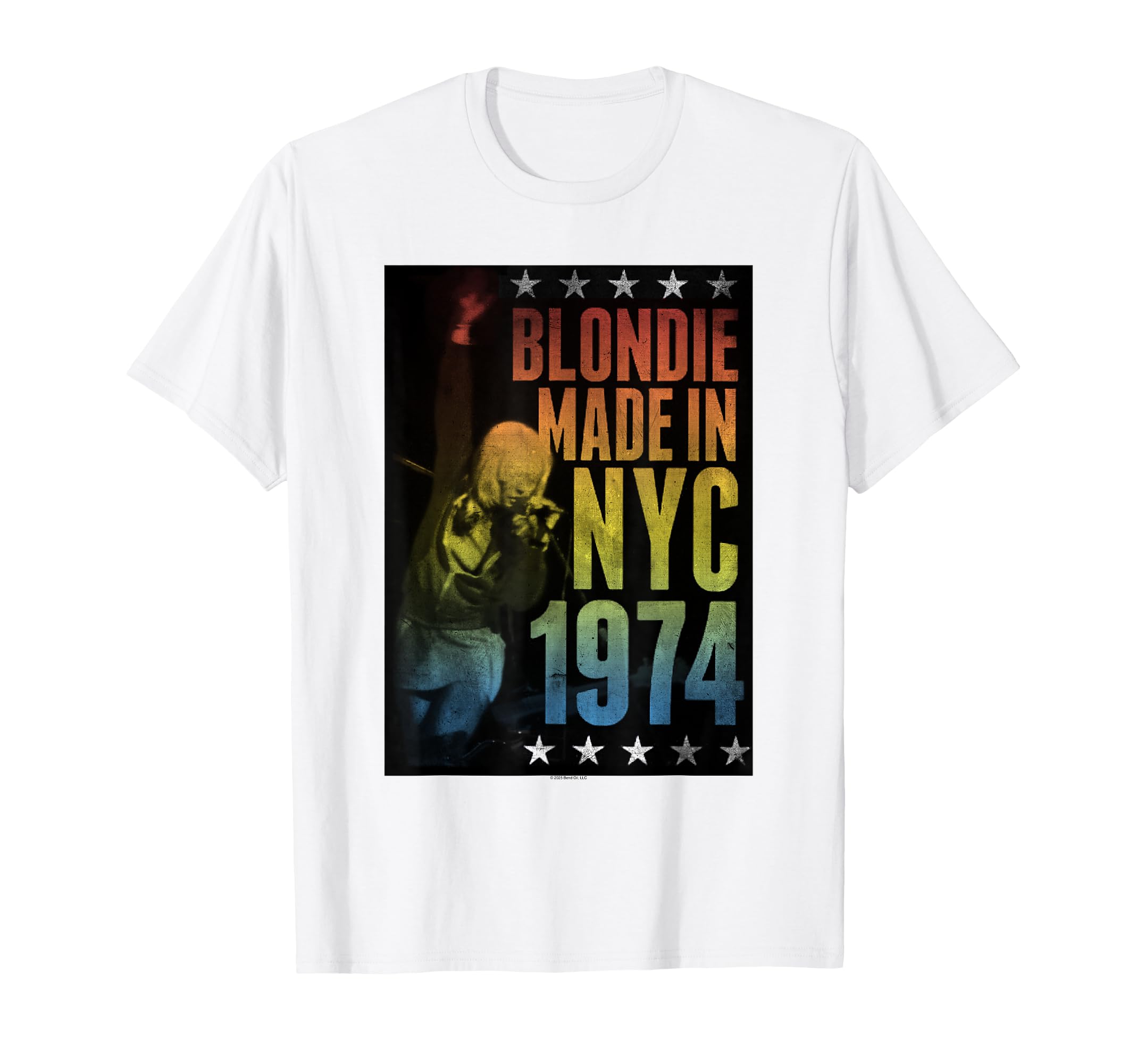 Blondie Rainbow Made in NYC 1974 Vintage Band T-Shirt