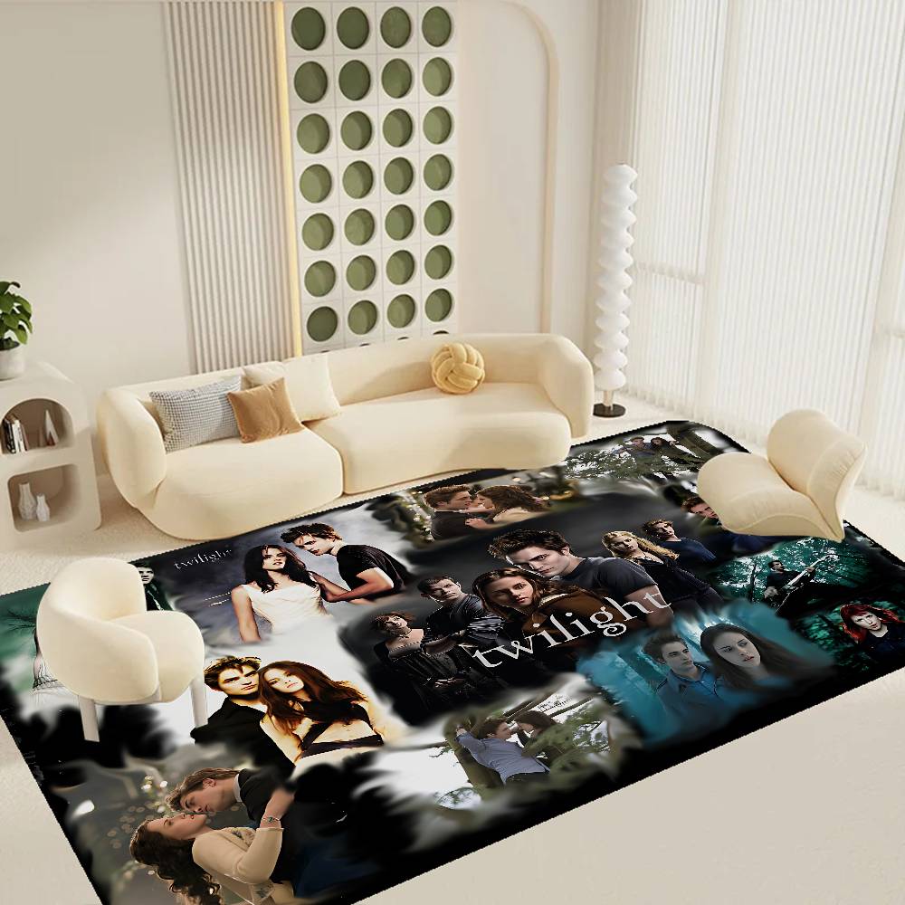 Vampir Fantasy Film T-Twilight Fußmatte Günstiger Rutschfest Modern Wohnzimmer Balkon Bedruckte Nachttischmatten