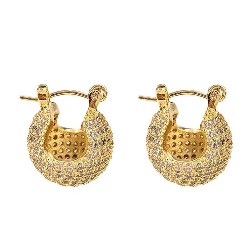 Korea Exquisite Hochwertige Luxus Kugel Ohrstecker Business Bankett Hochzeit Damen Schmuck Ohrringe 2022