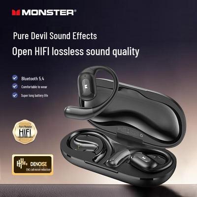 Monster AC317 Open-Ear Bone Conduction Wireless Earbuds