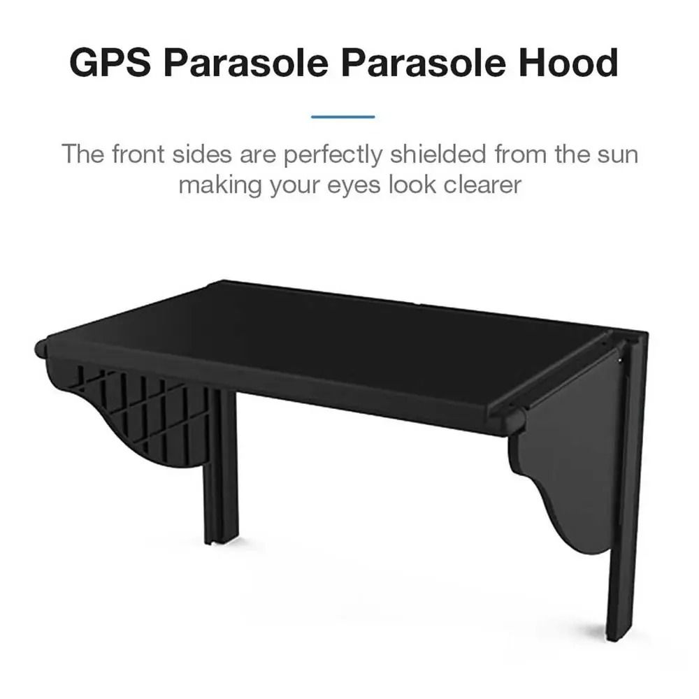 Retractable Car Navigator Sunshade Visor Display Screen Protector Cover  GPS Navigator Screen