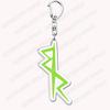 Portachiavi Anime Cyberpunk per Donne Accessori Borsa Edgerunners Rebecca Lucy Gloria Faraday Portachiavi Gioielli Fan Amici Regali