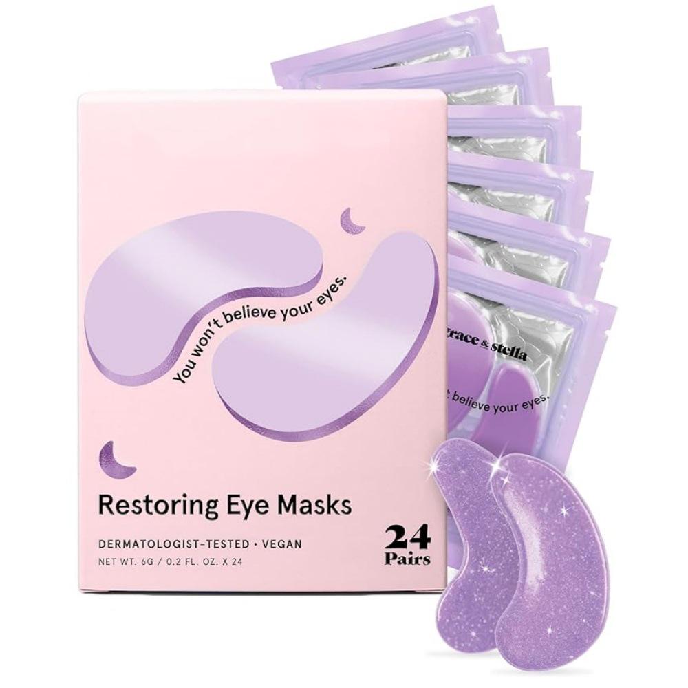 Golden Collagen Hydrogel Eye Masks for Reducing Wrinkles & Dark Circles - Moisturizing Eye Patches