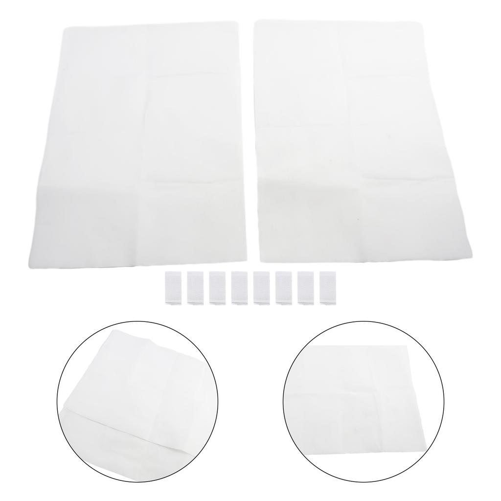 Practical Useful Filter Paper Fan Filter Professional 4 Packs 46*32CM Accessories Cooker Extractor Grease Hood