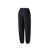 Anta Life Series Womens Long Pants 2025 Winter Knitted Sports Pants Women Bottoms Basic-Black 962548303-3