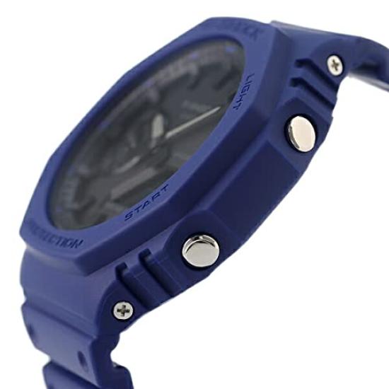 CASIO G-SHOCK Analog-Digital 2100 Series Octagonal Quartz Men's Watch GA-2100-2ADR