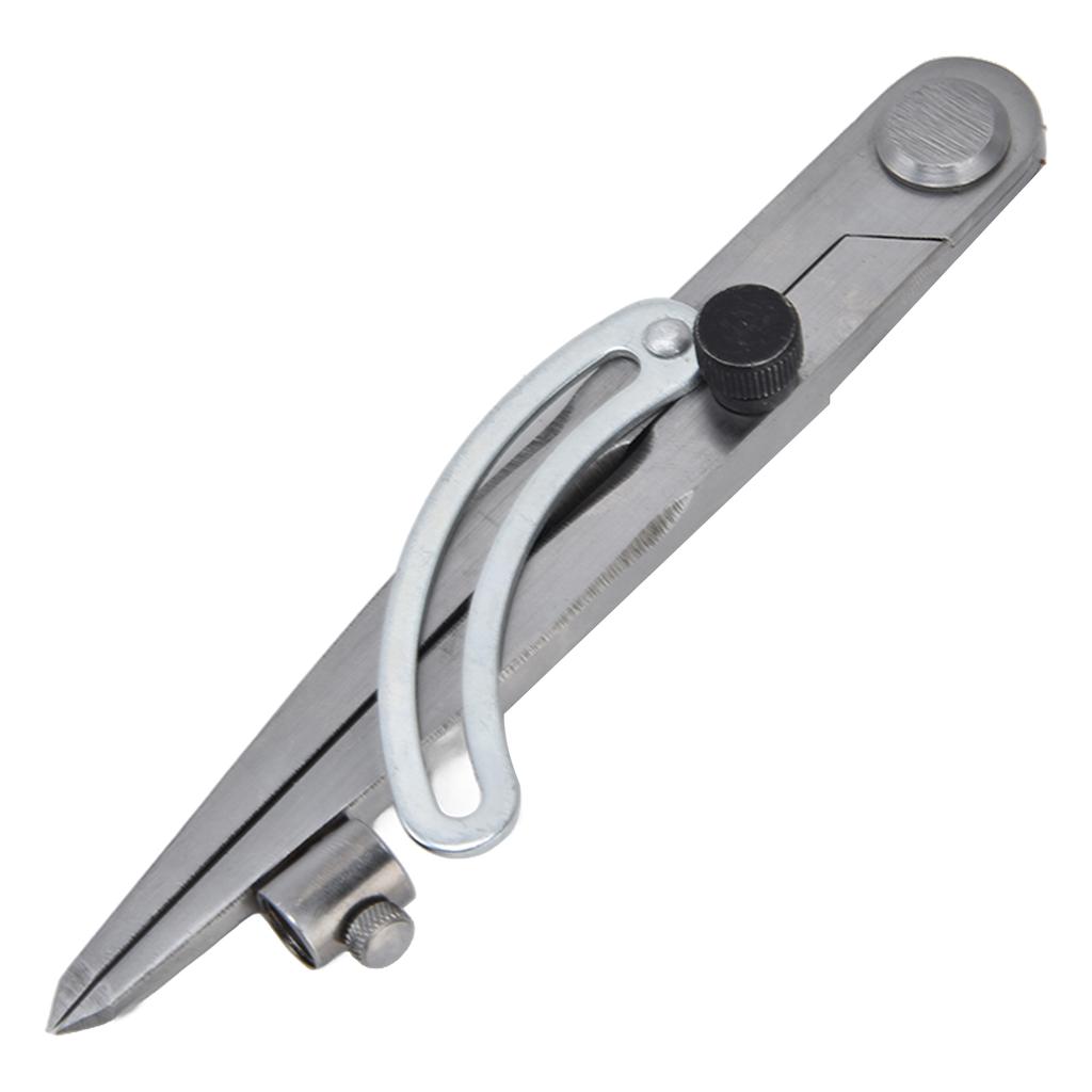 Wing Divider Gauge Carbon Steel Angle Lockable Scribing Tool for Woodworking