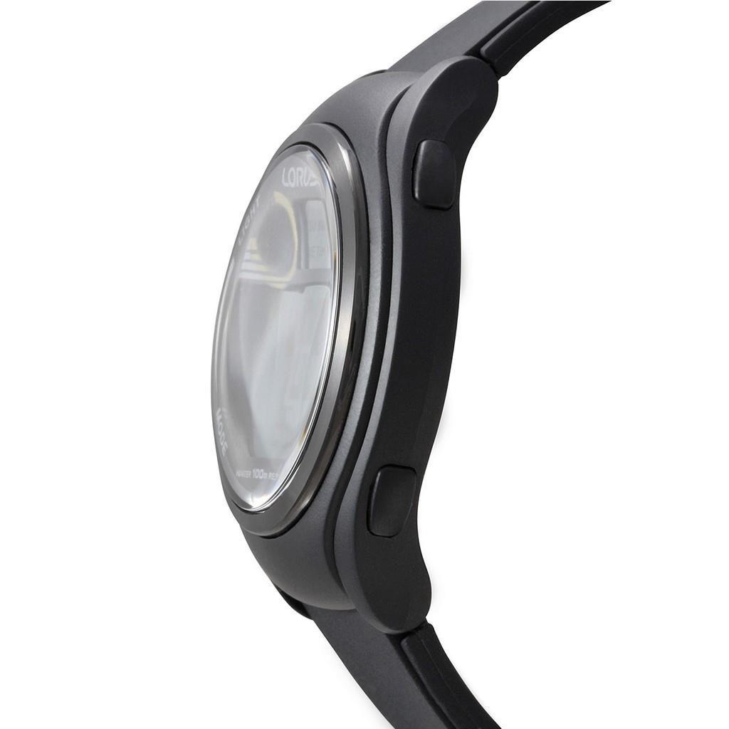 Lorus R2373LX9 Black Silicone Strap Men's Watch