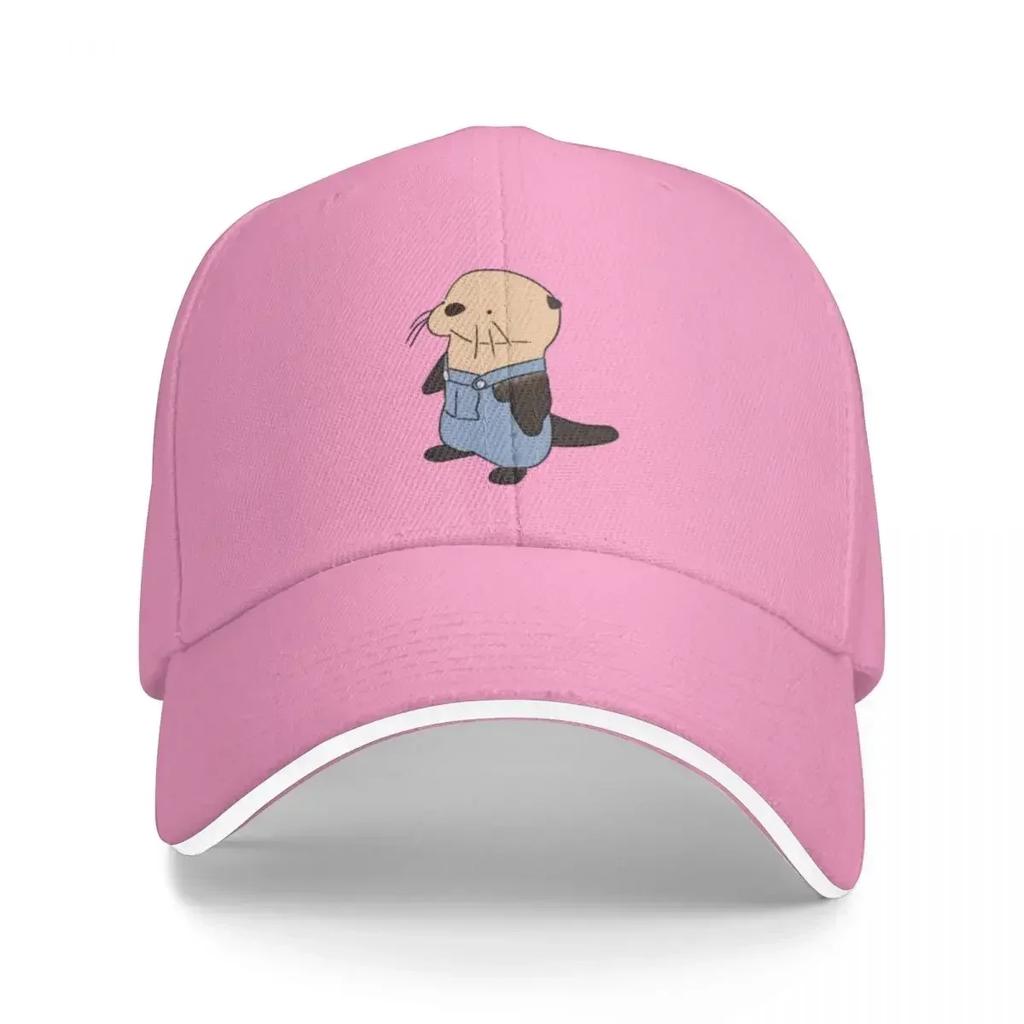 New Kevin The Otter Cap Fashion Casual Baseball Caps Adjustable Hat Hip Hop Summer Unisex Baseball Hats Customizable Polychromat