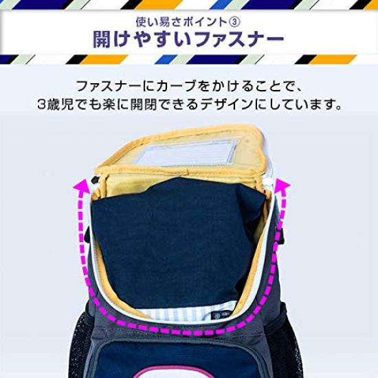 Chiku Bag Shinkansen Series Shinkansen Rucksack 923 Doctor Years East Commercialization Licensed (Type Yellow/Target Age 3-5 Old)