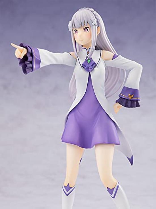 KDcolle Re:Zero - Starting Life In Another World KADOKAWA Collection LIGHT Emilia Non-scale PVC & ABS Painted Finished Figure