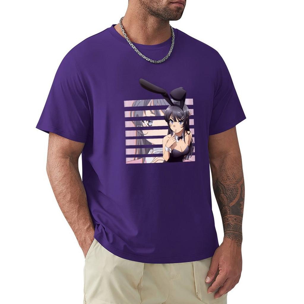 Mai Sakurajima lewd T-Shirt shirts graphic tees blue archive shirts graphic customs design your own black t-shirts for men