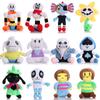 Undertale Doll Plush Sans Sunflower Chara Asriel Lancer Stuffed Toy Gifts Kid