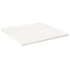 VidaXL Table Top White 90x90x2.5 Cm Solid Pine Wood 824396