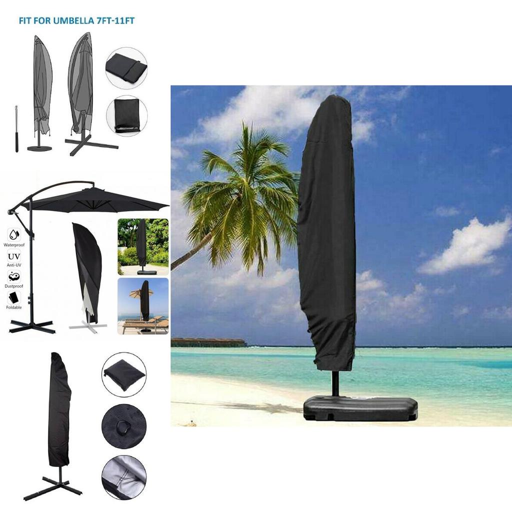 Durable Oxford Fabric Umbrella Cover Waterproof Dustproof Outdoor Use