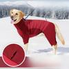 Four-legged Hooded Sweatshirt for Dogs In Autumn and Winter, Fully Enclosed for Large Dogs, Elastic, Anti-shedding and Leable