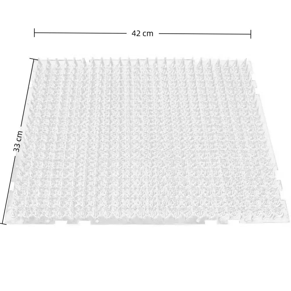 New Plastic Cat Scat Mat Thicken with Spike Cat Repellent Mat Anti-Cat Thorn Mat Keeping Cats Dogs Away