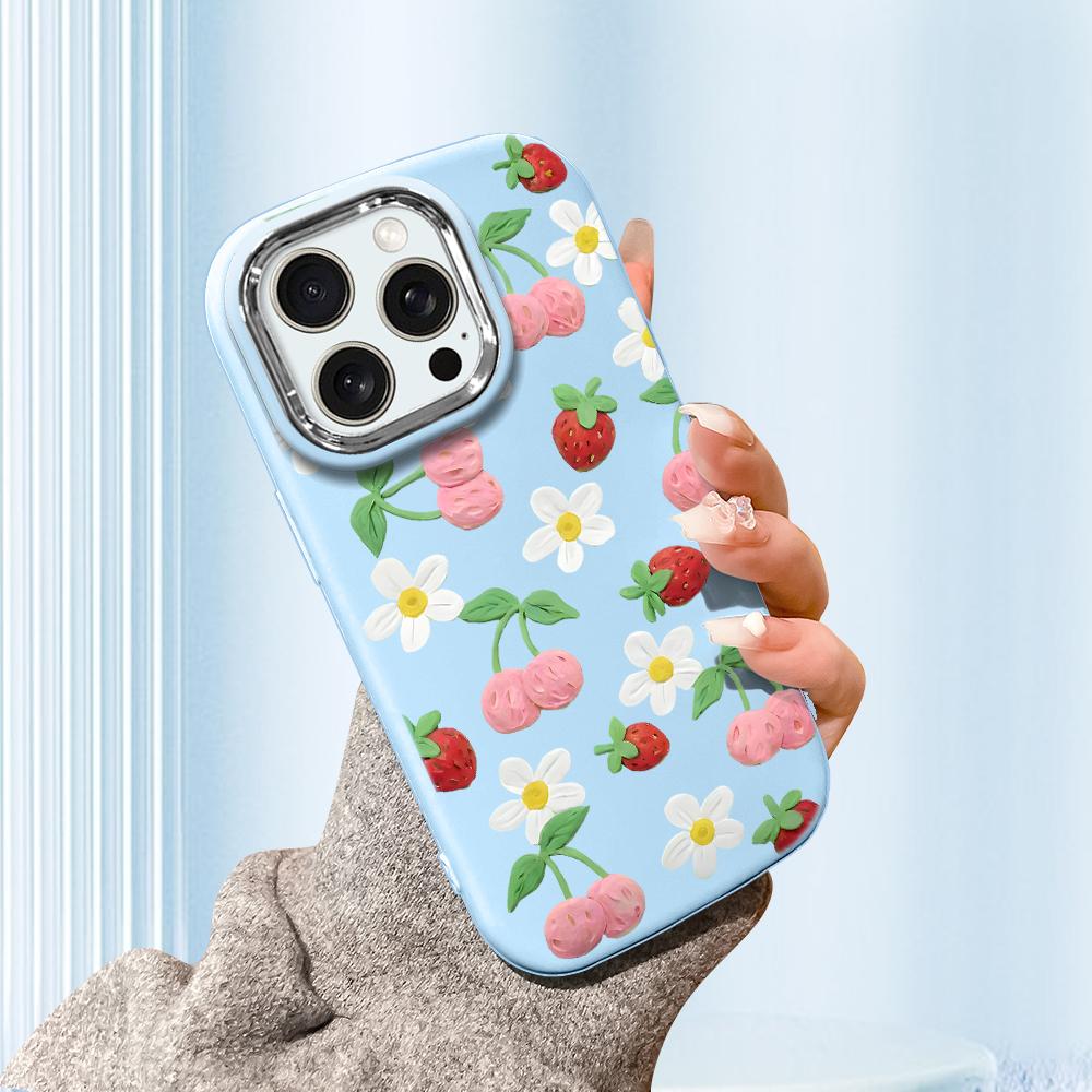 Solid farge Sølvkant-objektiv Fatty deksel Mykt TPU flytende silikondeksel Støtsikkert telefondeksel for Huawei Honor iPhone Infinix Tecno Vivo