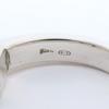 GUCCI Square G Ring Fork Ring vintage Silver925 #6.2(US Size) 6.5g Women Used
