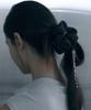 Oart Beads Scrunchie [Brown]