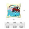 Mr Plow Thats My Name Square Pillowcase Cushion Cover Pillow Case Throw Pillow Cover for Home Sofa Living Room