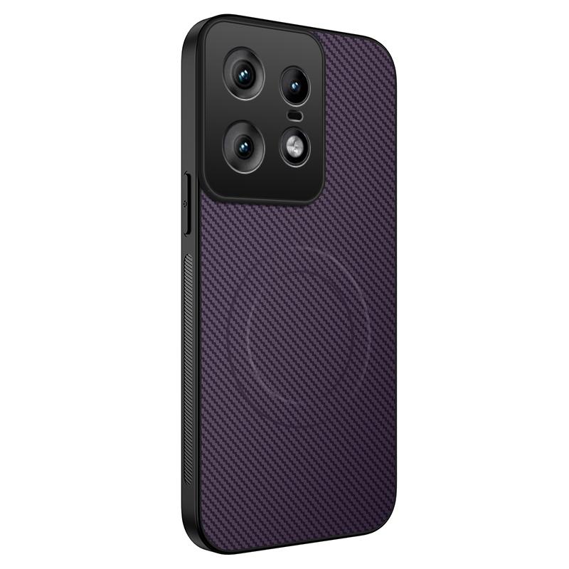 For Motorola Moto Edge 50 Pro For Magsafe Magnetic Case For Moto Edge 50 Pro Wireless Charging Carbon Fibre Shockproof Cover