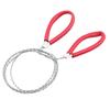 2pcs High-Quality Stainless Steel Wire Saw Lightweight Construction Stainless Steel Saw  Hiking